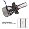 2PCS 60W White Light Car LED Integrated Headlights SuperSpotlight Built