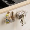 Veefos 2 Pack Adhesive Cabinet Door Organizer, Compact Kitchen Under