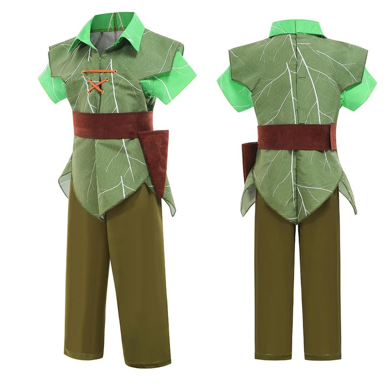 Lkbilswei Peter Pan Costume, For Boys, Cosplay, Costume, With Hat,