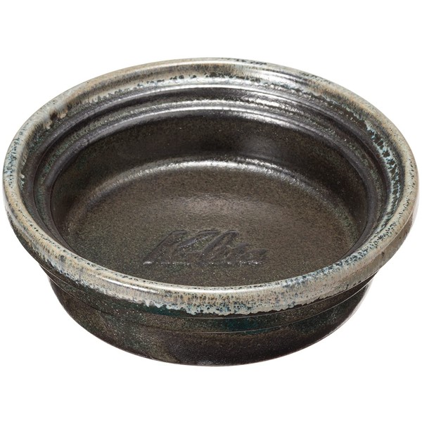 Carita Kalita Tray, Drip Tray, Black, SG, Hasamiyaki, Sandstone, Diameter