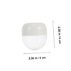 TOVINANNA Portable Beauty Egg Storage Box 3pcs Dustproof Makeup Sponge