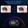 AEDIKO 2pcs Aquarium Thermometer LCD Digital Fish Tank Thermometer with