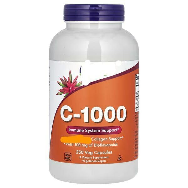 C-1000 Antioxiidant, Non-GMO 250 Tablets
