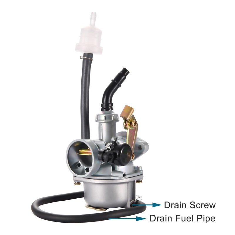 GOOFIT PZ19 19mm Carburetor Carb with Cable Choke for 50cc