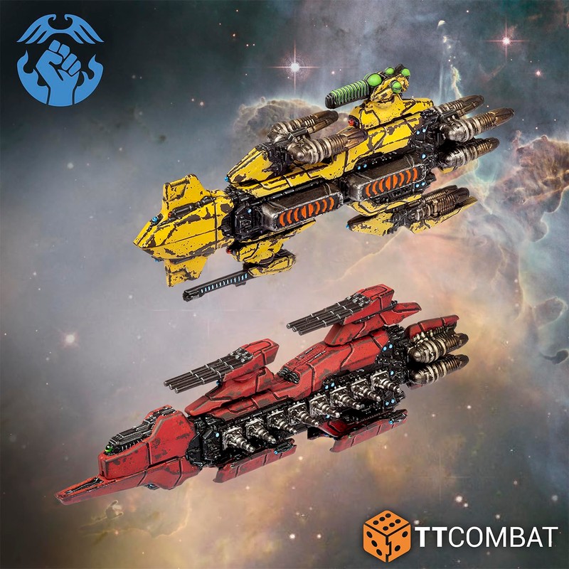 Dropfleet Commander TTCombat Resistance Core Ships TTDFX-RES-020