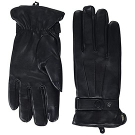 Royce 1001-BLLG-1 Men's Leather Tablet Touchscreen Gloves, Black, L