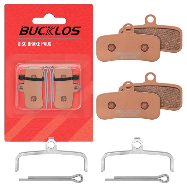 BUCKLOS Bike Disc Brake Pads - Bicycle Disk 4 Piston