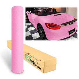 4"x8" (10cmx20cm) Sample Pink Matte Glitter Vinyl Wrap Sticker Sheet Film DIY Decal Air Release Bublle Free Self Adhesive Peel and Stick