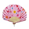 Ken Onishi Folding Fan Ripple Shell 22 Women's, goldfish/pink