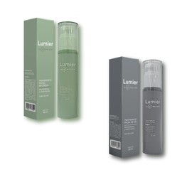 Crema y Gel  Tratamiento Facial en Crema y Gel  PACK PAREJA (2 piezas)  Lumier  Con Ingredientes naturales y cido Hialurnico y Niacinamida...         