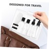 DECHOUS 1 Set Travel Bottles Set Refillable Dispenser Containers for