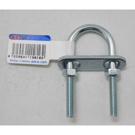 aiai Long-leg U-Bolt Set 15-816 0.24 x 2.36 x 1.18 in (M6 x 60 x 30 mm)