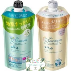 Merit Shampoo Conditioner Refill 11.2 fl oz (340 ml) with Original KAO Tissue
