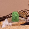 SET de 2 Velas en forma de Cuarzo Malaquita -