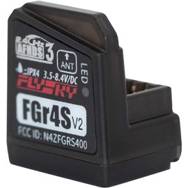 FLYSKY FGr4S Receiver [Compatible with NOBLE NB4 PL18 / NB4 PRO Transmitter, AFHDS 4CH]
