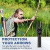 PATIKIL Archery Arrows Nocks 4.2mm, 30 Pack Plastic Insert Arrow