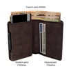Cartera Hombre Moderna con RFID y Billetera Anti Clonación y