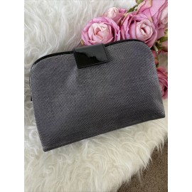 Lancôme Lancome folded double side zipper makeup cosmetic travel bag