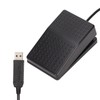 USB Foot Switch USB Single Pedal Mechanical Switch with Indicator