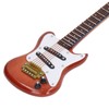 5.9in Mini Guitar Model Delicate Miniature Musical Instrument Guitar Model