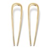 Pack of 2 Gold Metal French Hair Pins, French Hair