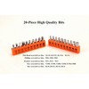 FLZOSPER 22 PCS Ratchet Screwdriver Set 1/4 Mini Ratchet Wrench