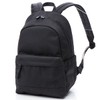 Mariqwant All Black Simple Logo Backpack, Black