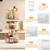 Weidace 360 Rotating Makeup Organizer for Vanity, Bathroom Countertop Spinning