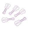 Guitar Shape Light Paper Clips,50pcs Funny Cute Paperclips Bookmarks Planner