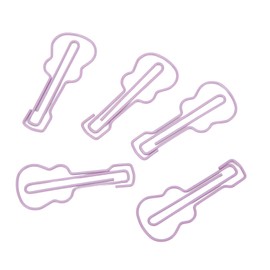 Guitar Shape Light Paper Clips,50pcs Funny Cute Paperclips Bookmarks Planner Clips for Fun Office Supplies School Gifts Wedding Decoration Bookmark Clips Paperclips