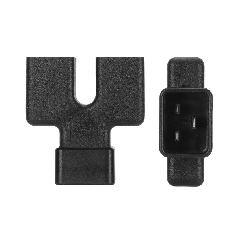 IEC320 C20 to Dual IEC320 C19 Power Adapter IEC320 C20