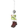 Ganz Hiking Dangle Christmas Tree Ornament 4.7 Inch Multicolor