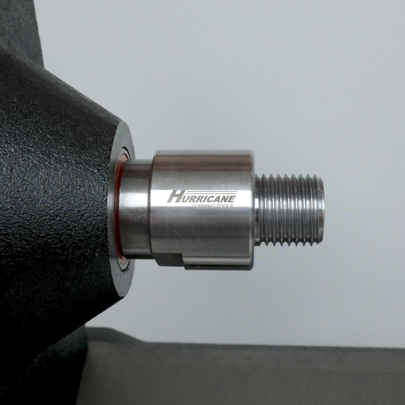 Hurricane Turning Tools, Headstock Spindle Adapter For Wood Lathe, Converts
