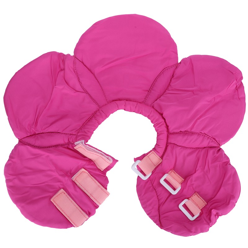 Dog Protective Collar Adjustable Pet Wound Recovery Flower Shape Neck