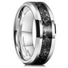 King Will Tungsten Carbide Wedding Band for Men - 8mm