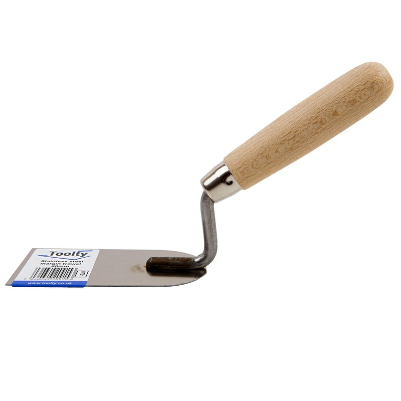 Toolty Stainless Steel Stucco Trowel, Wall Putty Trowel, Plastering Trowel,