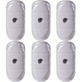 Electriduct Universal Plastic Hand Hole Security Cover for Light and Utility Poles - Pack of 6