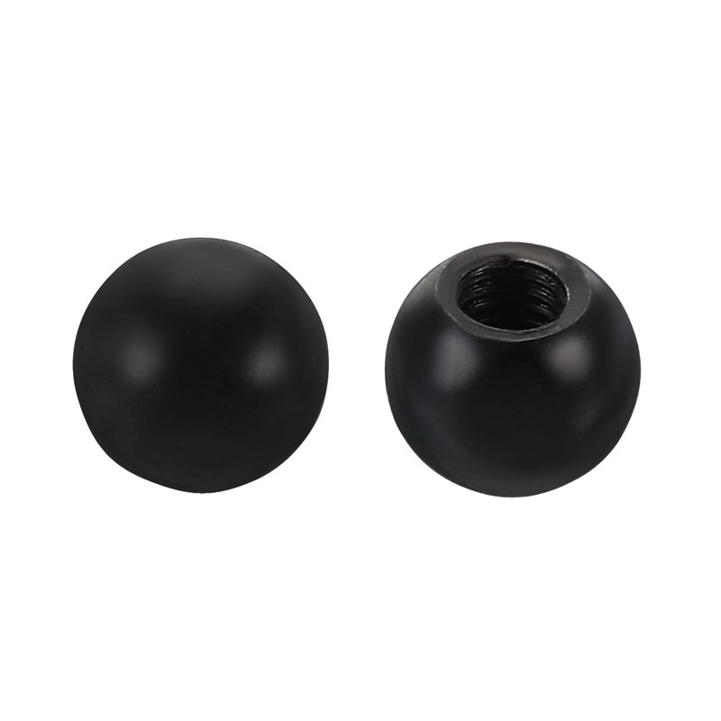 PATIKIL M4 Thread Cap Nuts Knob, 20 Pack Steel Ball