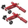 2PCS Bench Dogs Clamp 19mm Red Color Adjustable MFT Table