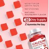 Calcium Citrate 1200mg Gummies with Vitamin D3: with Calcium Magnesium