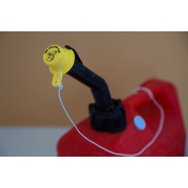 Yellow Gas Can Cap That Fits Your Vintage Blitz Spout - 8 Caps & 8 Vents