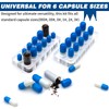 Capsules Filling Machine Tray Kit - 12Pcs Powder Tamper Capsule