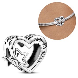 Purhole Dupes Moments Charm Pendant Silver 925 Bracelet Charms, Sterling Silver