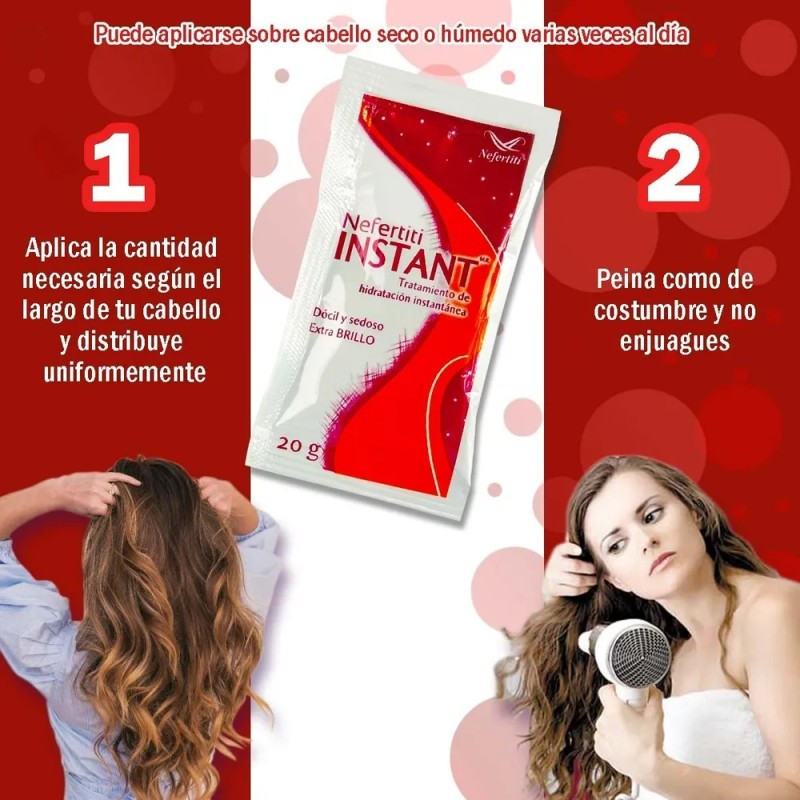 Kit Tratamiento Para Cabello Hidratacion Instantanea 3pzas