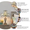 FIXCOR Tiffany European Table Lamps Victorian Desk Lamp American Retro