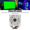 ARGB CPU Air Cooler 6 Copper Heat Pipes Single Fan