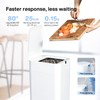 Airdeer Automatic Trash Can, 4 Gallon Self Sealing and Self-Changing