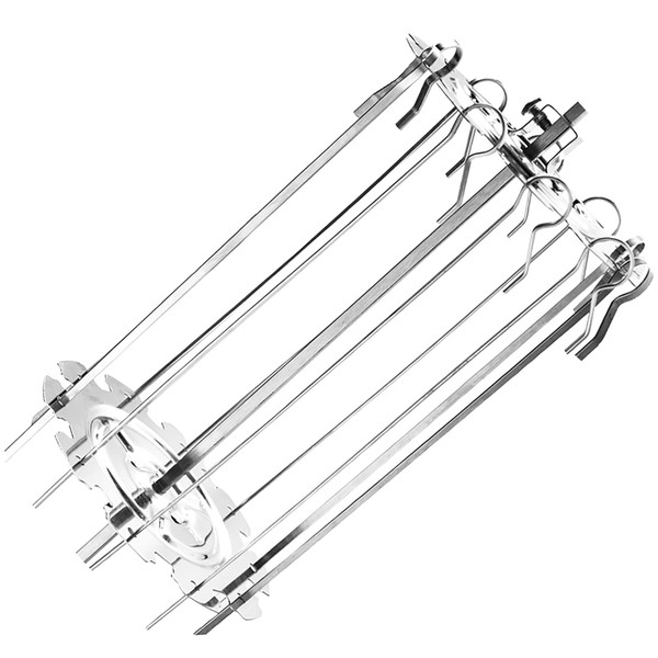 Skewer Rack Set Stainless Steel Skewers Needle Cage Kebab Maker
