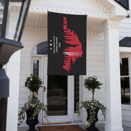 911 Never Forget (8) Flag 3 X 5 Ft Patriotic House Flag Polyester with Brass Grommets For Lawn Patio Yard Garden Home Outdoor Decor Fade Resistant Banner