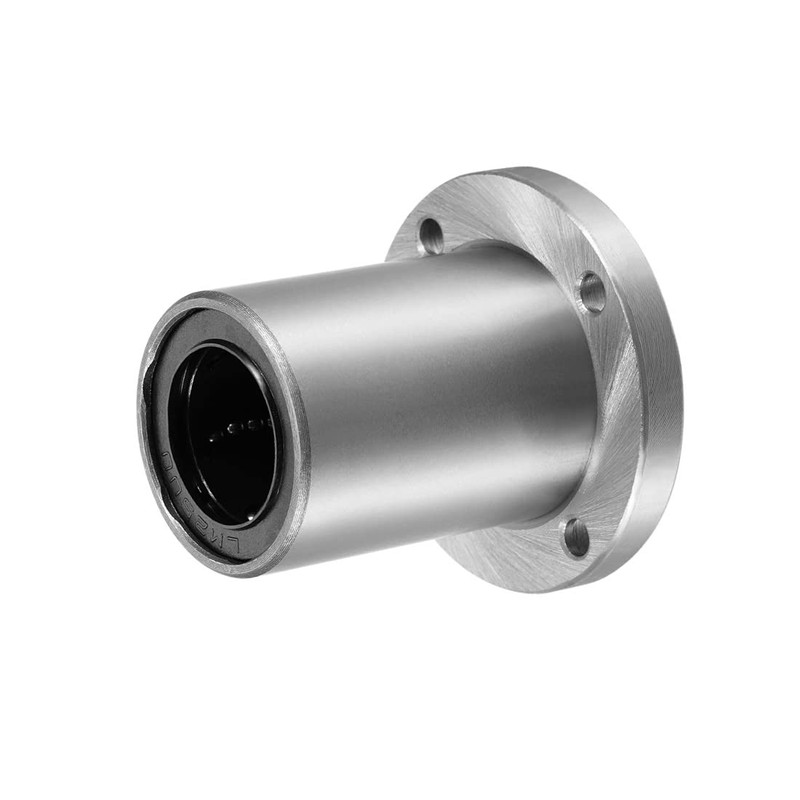 uxcell LM25UU Round Flange Linear Ball Bearings, 25mm Bore Dia,